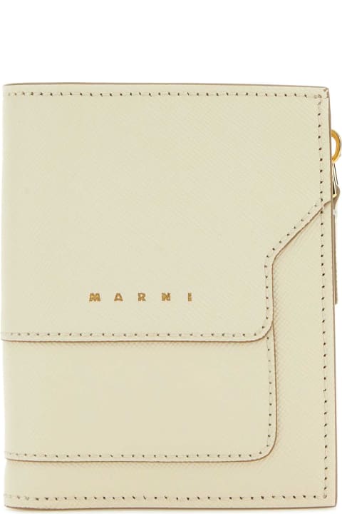 Marni for Women Marni Ivory Leather Wallet