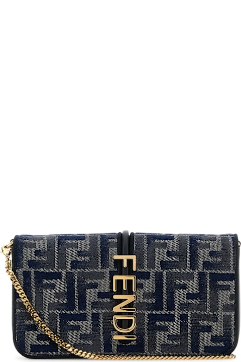 إكسسوارات لـ السيدات Fendi Wallet On Chain Ciniglia