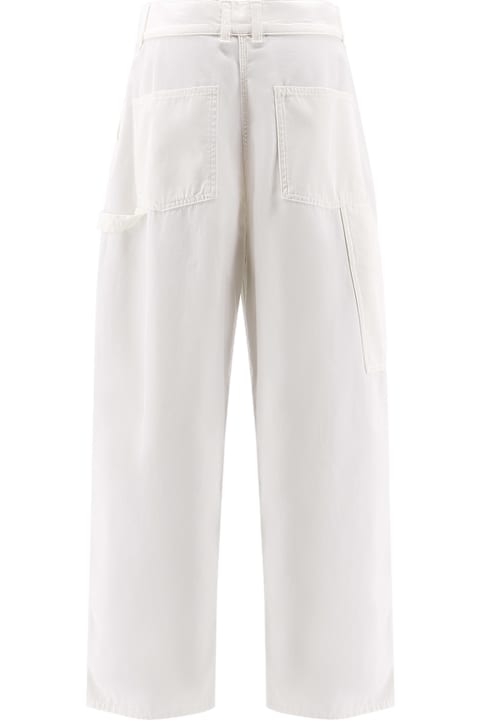 Homeware The Row Sharka Cotton And Cashmere Trousers