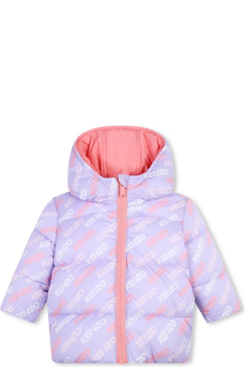 Kenzo Kids معاطف وجواكت لـ رُضع بنات Kenzo Kids Down Jackets