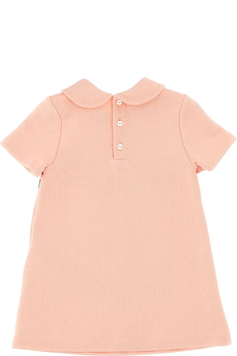 Gucci for Kids Gucci Logo Embroidery Dress