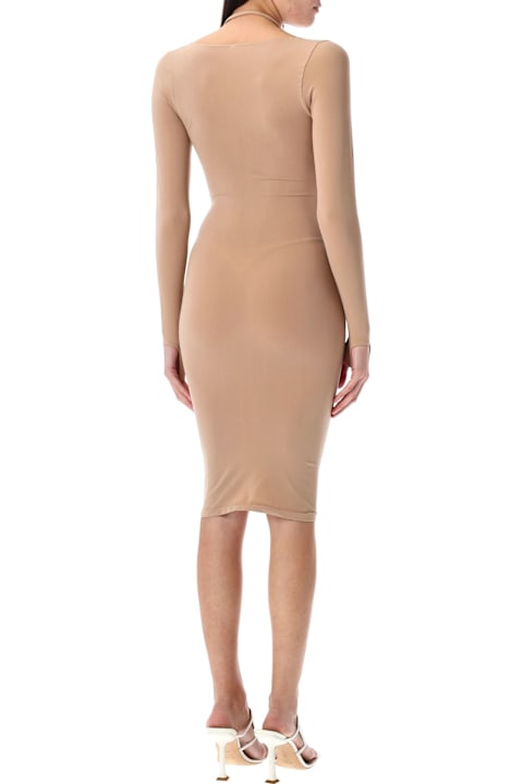 Homeware ANDREĀDAMO Sculpting Jersey Midi Dress