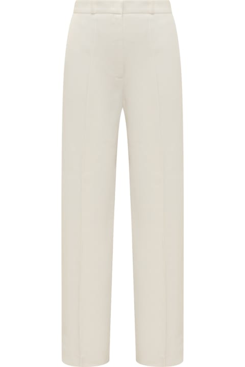 Pants & Shorts for Women Lanvin Virgin Wool And Silk Trousers