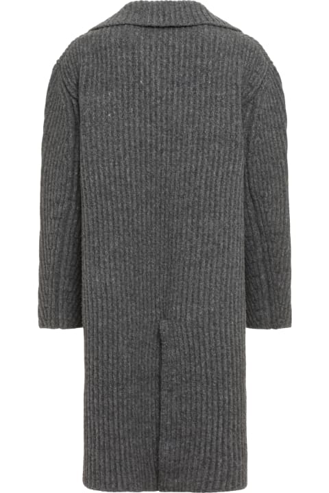 Bottega Veneta Coats & Jackets for Men Bottega Veneta Wool Jersey Coat