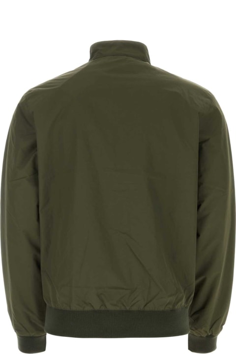 Barbour for Kids Barbour Olive Green Nylon Royston Jacket