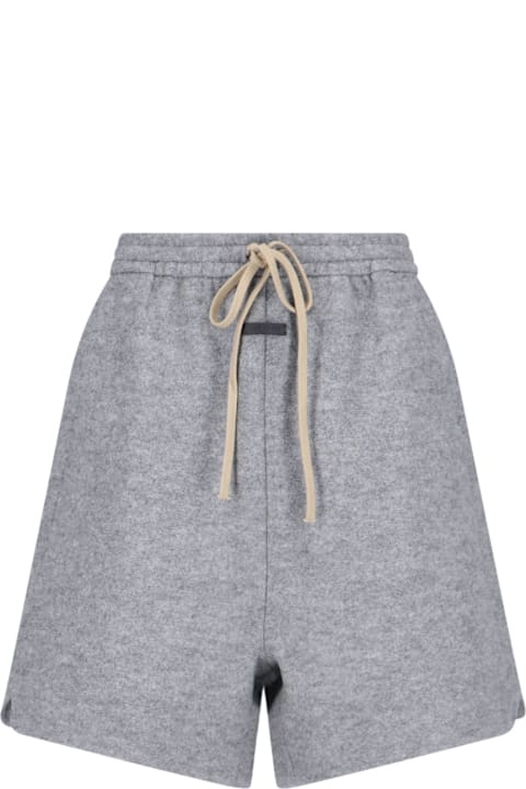 Fear of God Pants for Men Fear of God Track Shorts