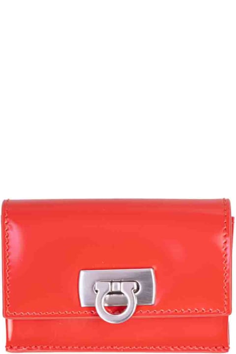 Clutches for Women Ferragamo Salvatore Ferragamo Bags.. Red