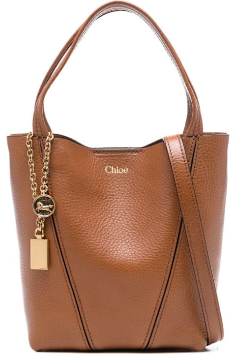 Homeware Chloé Chloé Spin Small Leather Tote