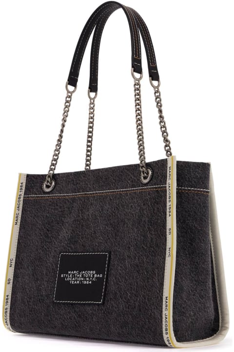 Marc Jacobs The Denim Chain Medium Tote Bag - | italist