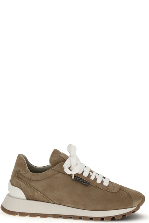 Brunello Cucinelli Sneakers With Iconic Embellishments