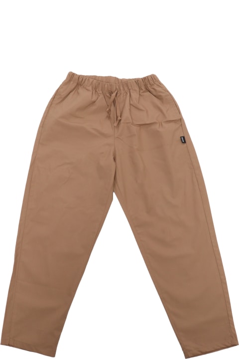 MSGM Bottoms for Girls MSGM Brown Parachute Trousers