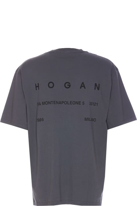 Hogan Topwear for Men Hogan Logo T-shirt