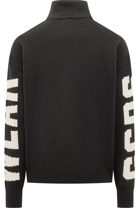 Sweaters for Men GCDS Turtleneck Sweater