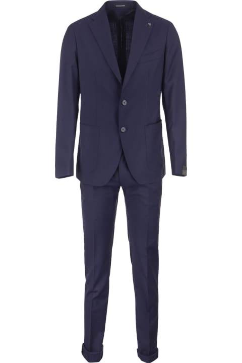 Suits for Men Tagliatore Wool Suit