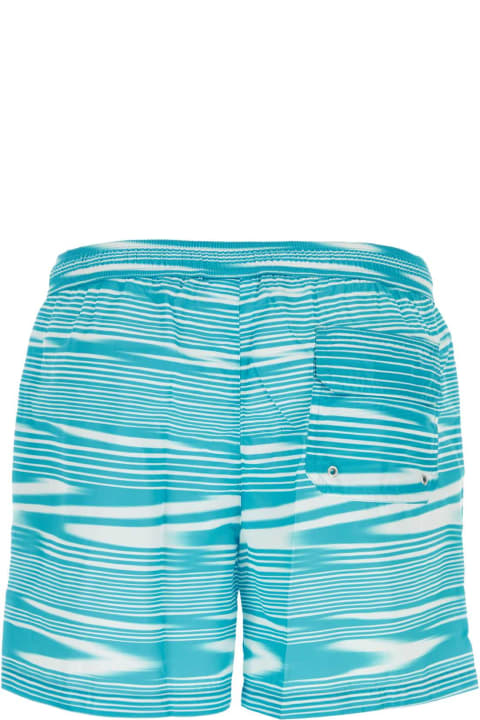 メンズ Missoniの水着 Missoni Printed Polyester Blend Swimming Shorts