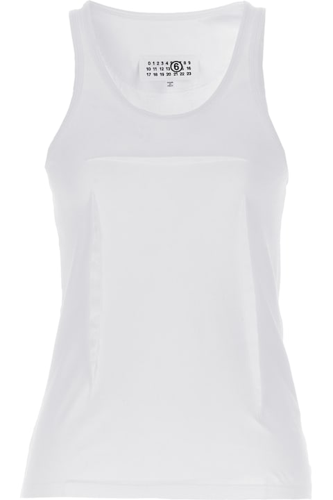 Homeware MM6 Maison Margiela Tank Top Ruffles