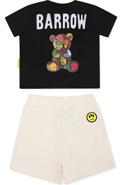 Homeware Barrow Multicolor Suit For Babykids With Bear Print