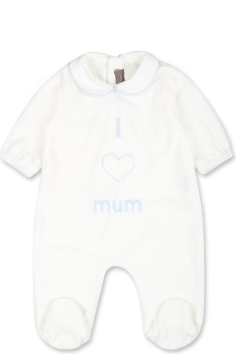 Little Bear Bodysuits & Sets for Baby Girls Little Bear White Babygrow For Baby Boy With Mum Writing