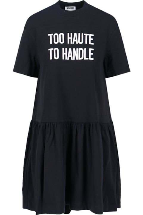 Homeware Moschino 'too Haute To Handle' Midi Dress