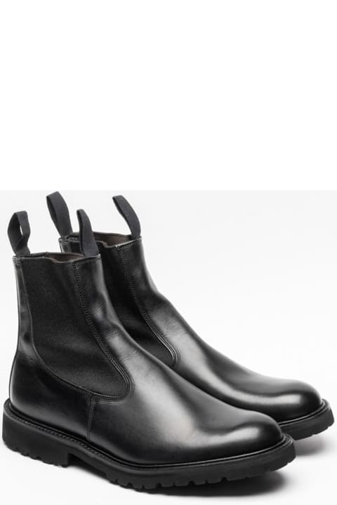Tricker's Boots for Men Tricker's Black Olivvia Calf Chelsea Boots