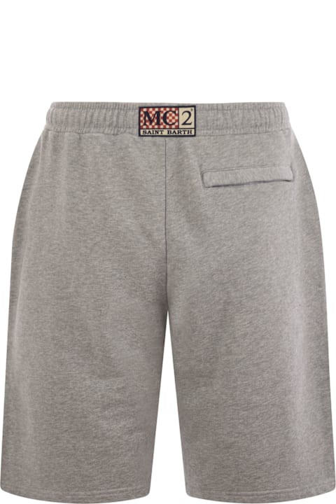 MC2 Saint Barth Pants for Men MC2 Saint Barth Randle - Cotton Fleece Bermuda Shorts