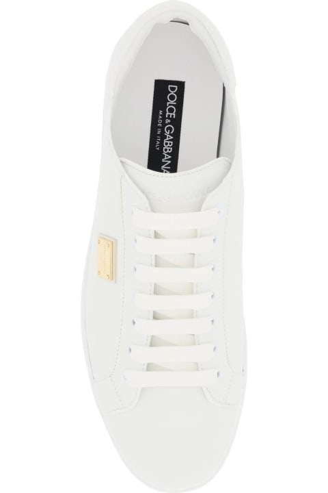 Dolce & Gabbana Sneakers for Men Dolce & Gabbana Leather 'saint Tropez' Sneakers