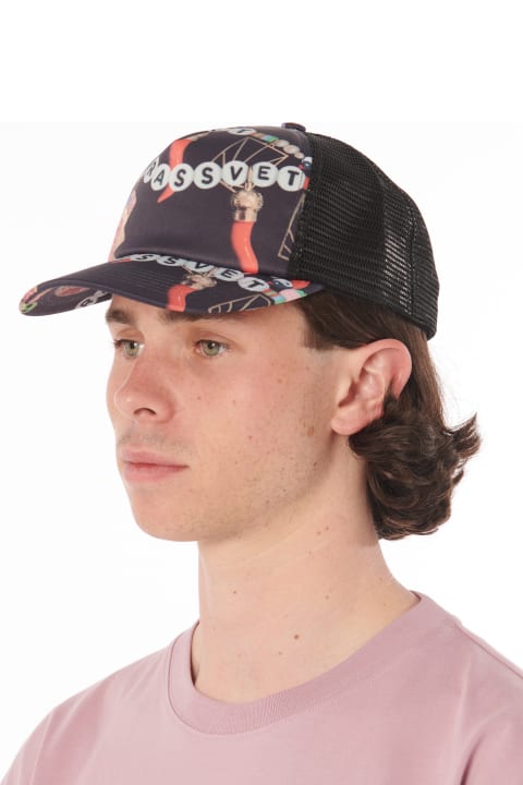 PACCBET Hats for Men PACCBET Trucker Head Bracelet Cap Woven