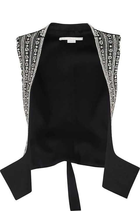 Stella McCartney Coats & Jackets for Women Stella McCartney Crystal-embellished Vest