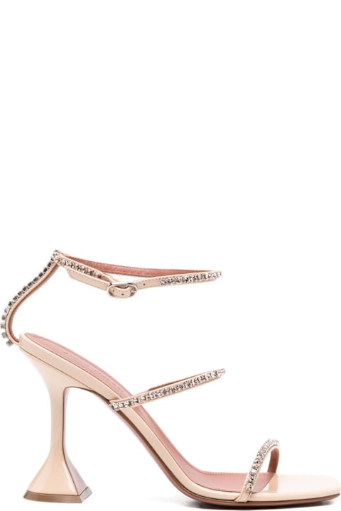 Amina Muaddi Gilda Heel Sandals