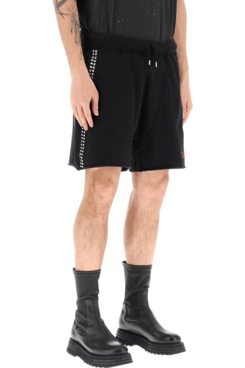 Dsquared2 Pants for Men Dsquared2 Studded Shorts