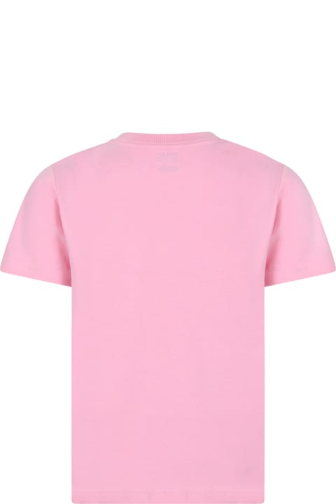 Ralph Lauren for Kids Ralph Lauren Pink T-shirt For Girl With Pony