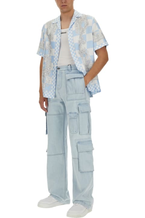 Clothing for Men Versace Dpp-jeans Cargo