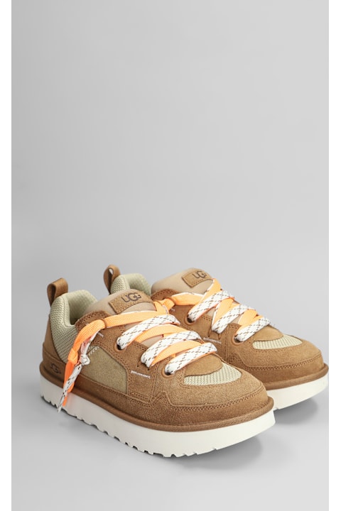 UGG for Kids UGG Lo Lowmel Sneakers In Leather Color Suede And Fabric