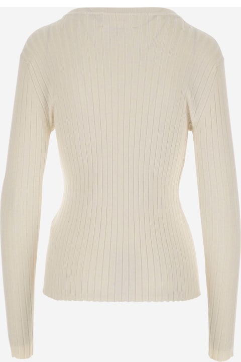 Armarium Sweaters for Women Armarium Silk Blend Cardigan