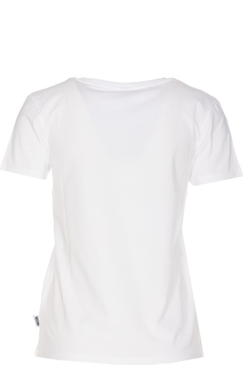 ウィメンズ Moschinoのトップス Moschino Underbear Logo T-shirt