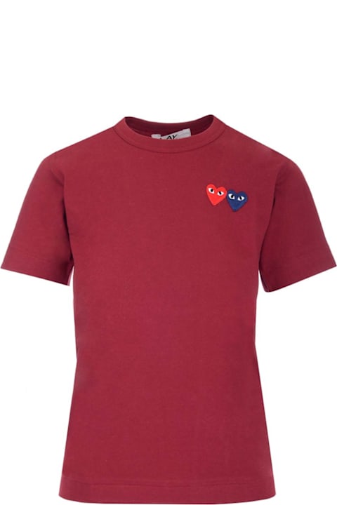 Homeware Comme des Garçons Play Multi Hearts T-shirt