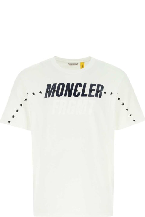 メンズ新着アイテム Moncler Genius Moncler X Fragment Hiroshi Fujiwara Logo Printed T-shirt