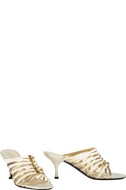 Shoes Sale for Women Valentino Garavani Leather Mules
