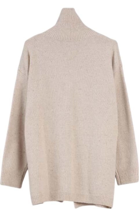 Max Mara Sweaters for Women Max Mara Turtleneck Open-front Sweater