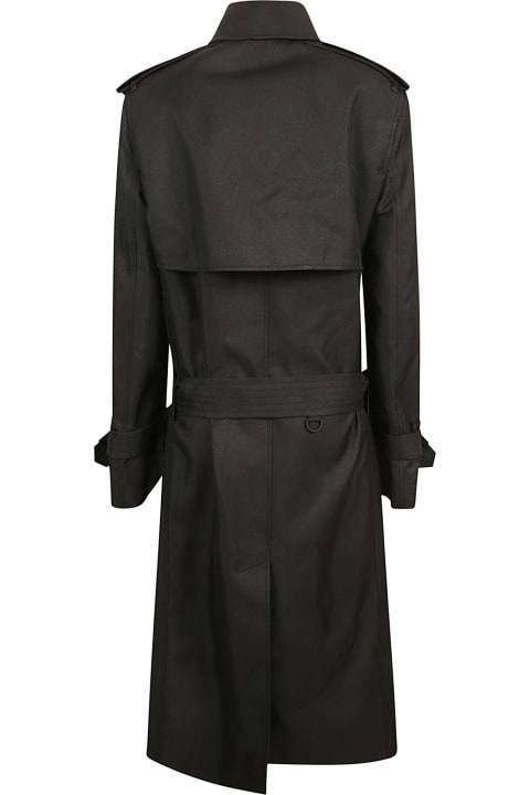 Coats & Jackets for Women Burberry Low Waist Wrap Coat