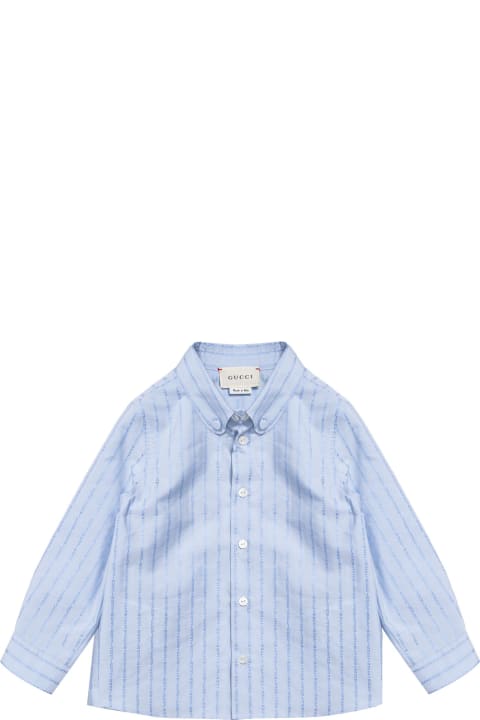 Topwear for Baby Boys Gucci Cotton Shirt