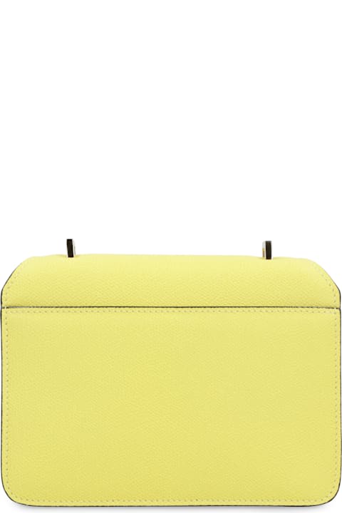 Valextra حقائب الكتف لـ السيدات Valextra Nolo Mini Leather Crossbody Bag