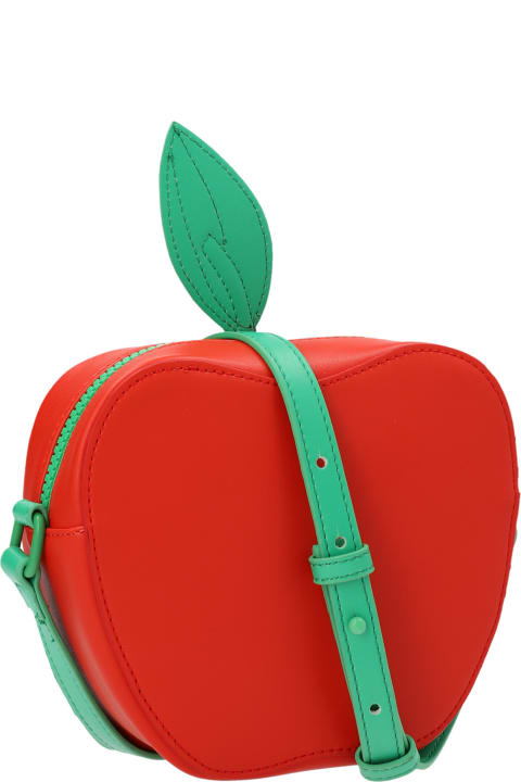 Logo Apple Crossbody Bag