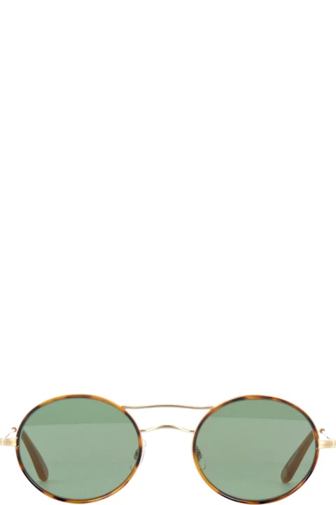 Garrett Leight for Kids Garrett Leight Garrett Leight Sanborn - Gold / Havana Sunglasses