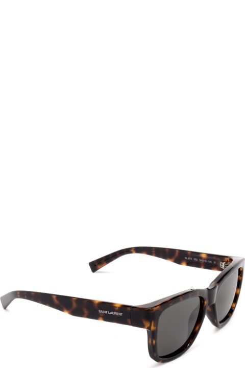 Saint Laurent Eyewear Eyewear for Men Saint Laurent Eyewear Sl 674 Havana Sunglasses