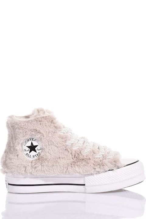 Mimanera Shoes for Women Mimanera Converse Platform Fluffy Tap