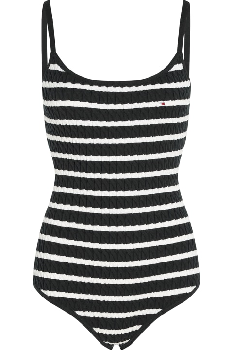 Tommy Hilfiger Swimwear for Women Tommy Hilfiger Striped One-piece Swimsuit