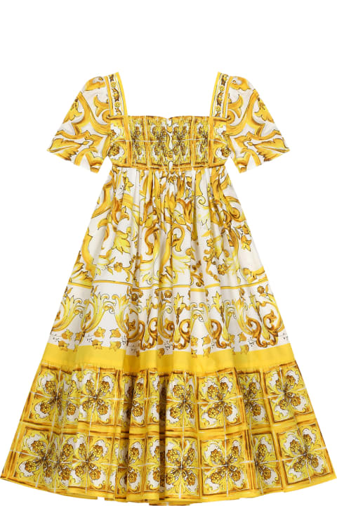 Dolce & Gabbana Dresses for Girls Dolce & Gabbana Poplin Dress