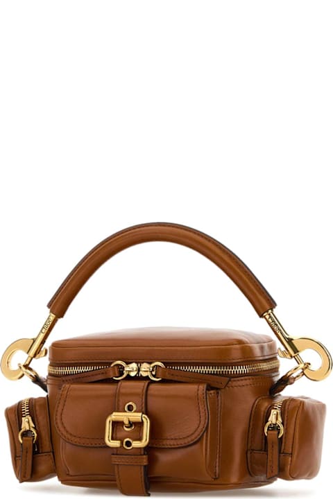 Chloé Brown Leather Small Camera Bag Handbag