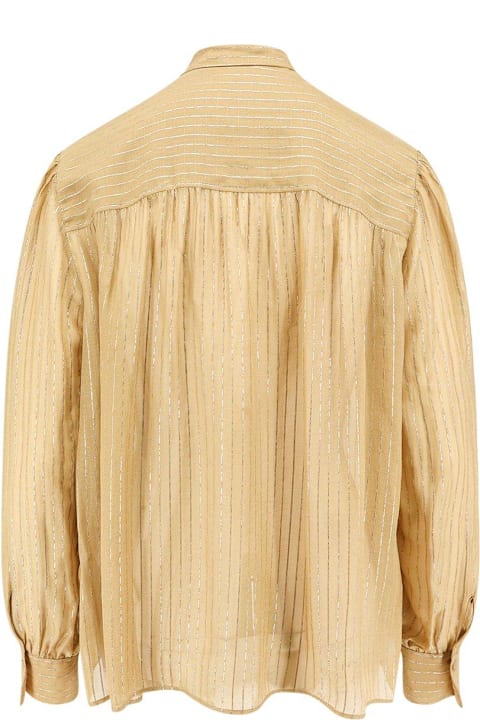 Topwear for Women Chloé Tie-neck Striped Blouse